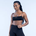 Defy Strappy Bra Midnight Black