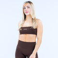 Defy Strappy Bra Umber