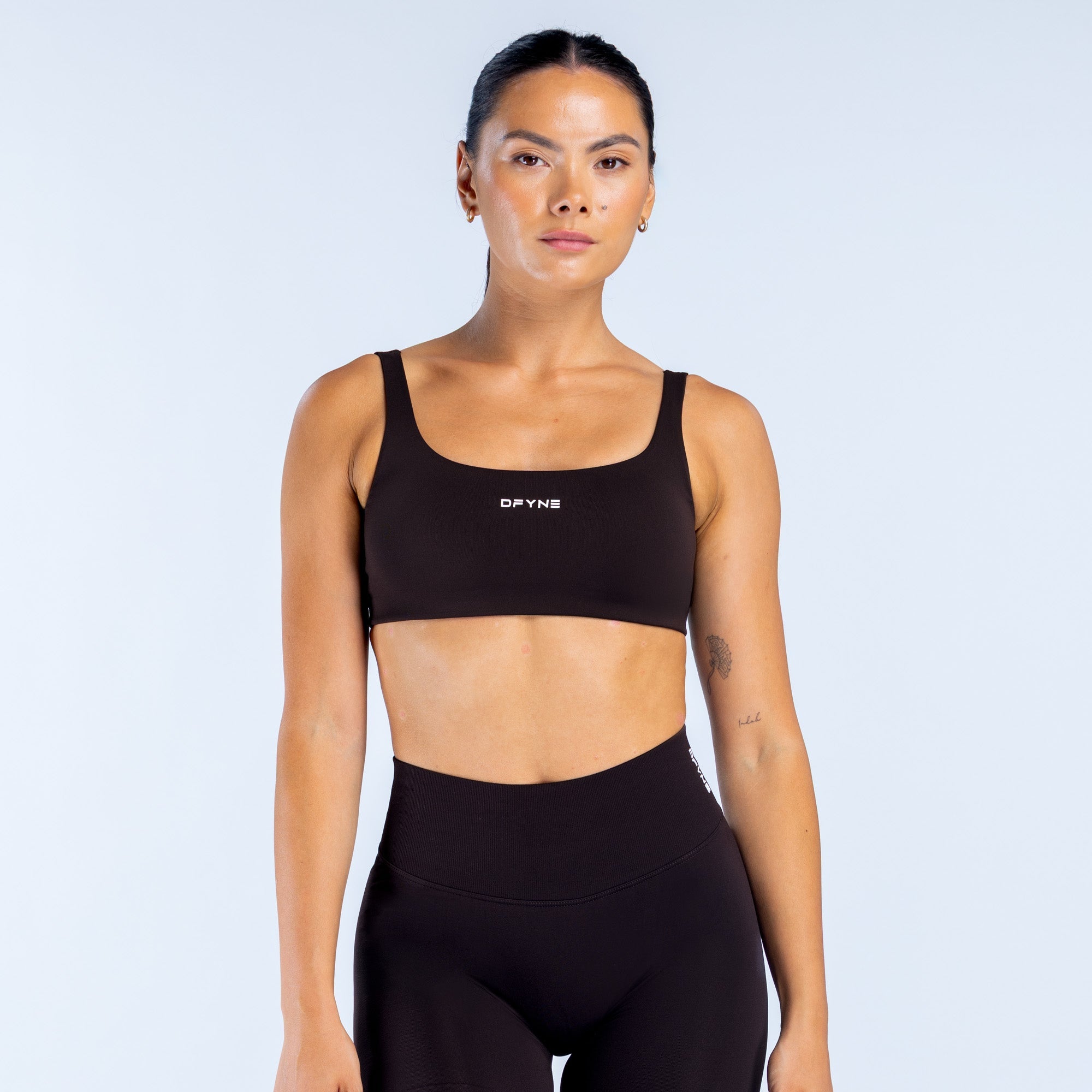 Defy Scoop Back Bra - Chestnut ;)