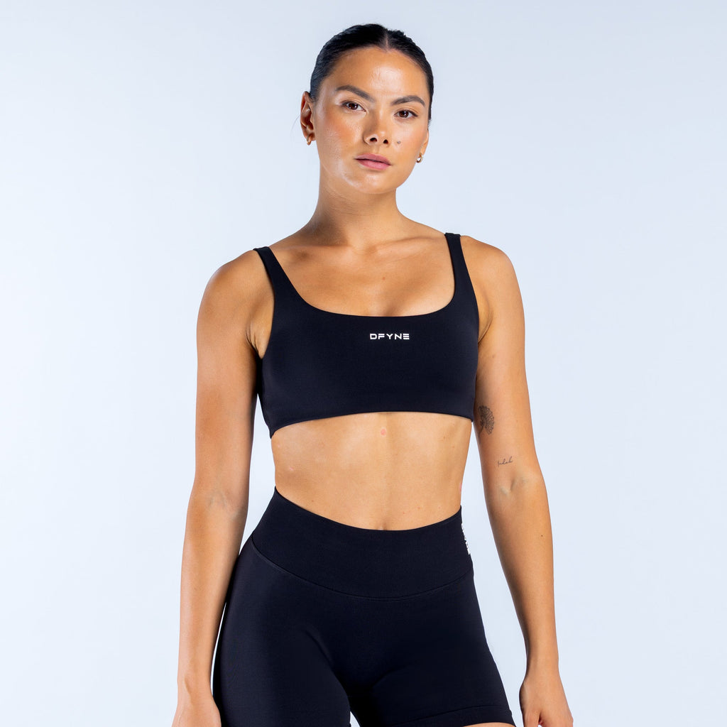 Defy Scoop Back Bra - Midnight Black ;)