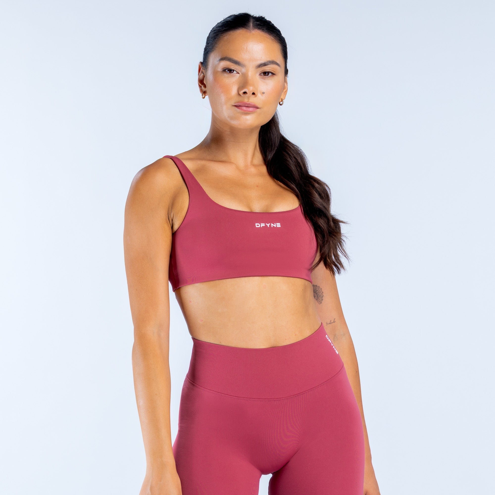 Defy Scoop Back Bra - Raspberry ;)