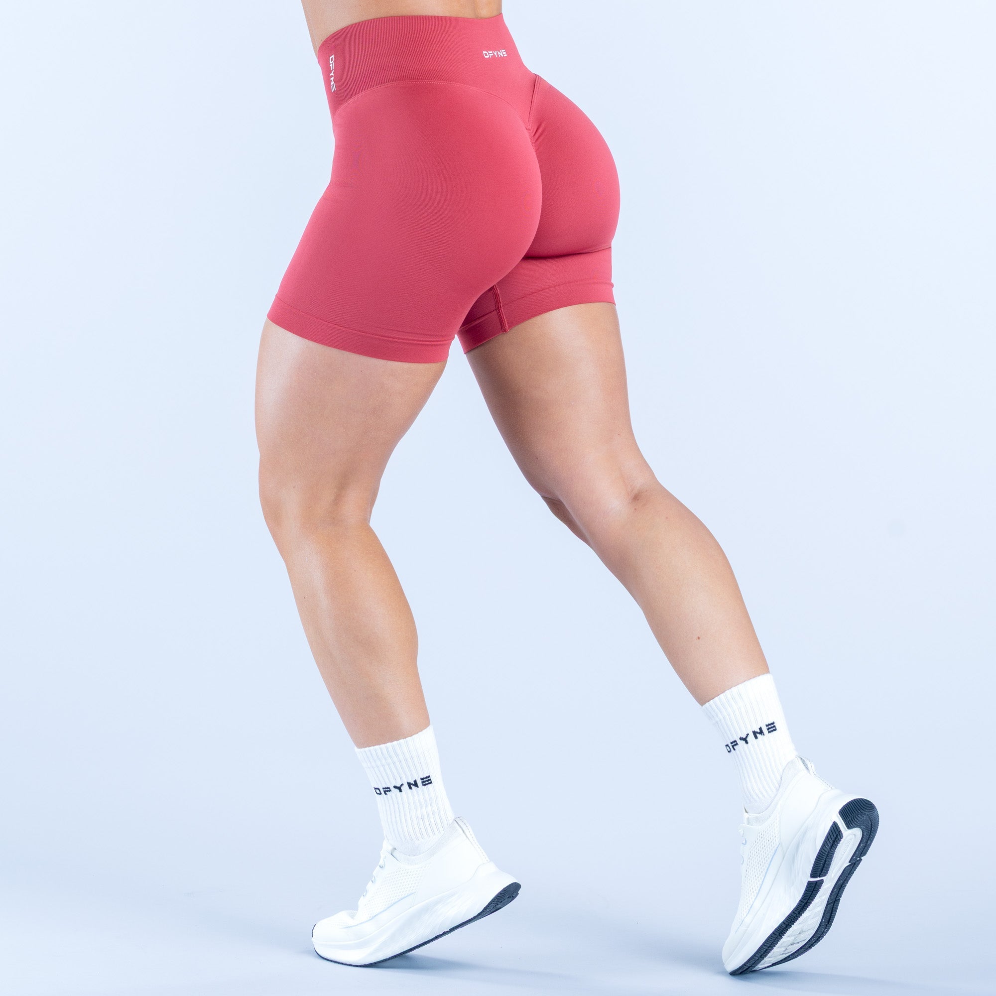 Defy Shorts | 4.5" Raspberry