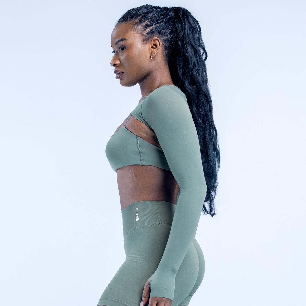 Defy Long Sleeve Shrug Meadow