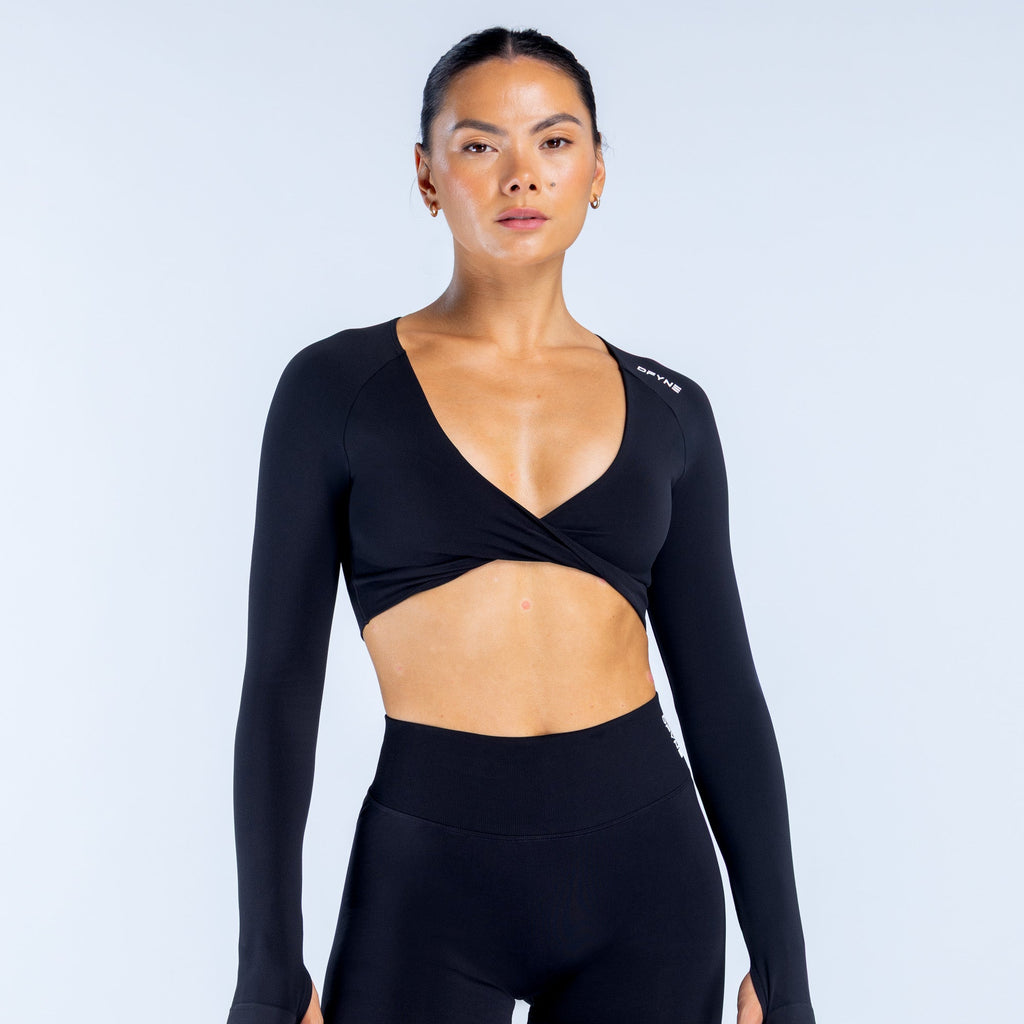 Defy Twist Front Top - Midnight Black ;)