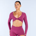 Defy Twist Front Top - Pomegranate ;)