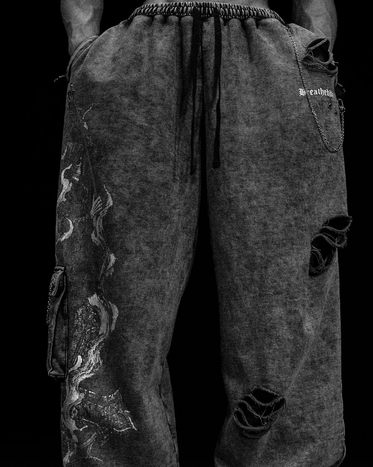 Deathwish Luxury Tarnished Uncuffed Cargos - Vintage ;)
