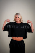 Cropped Pump Cover Blackout
