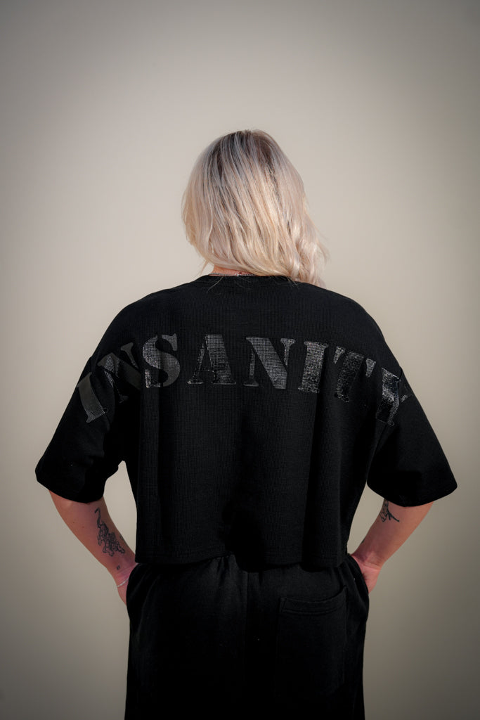 Cropped Pump Cover Blackout
