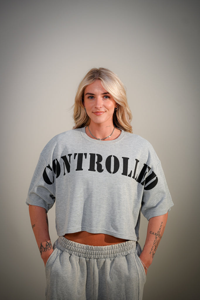 Cropped Pump Cover Cool Grey