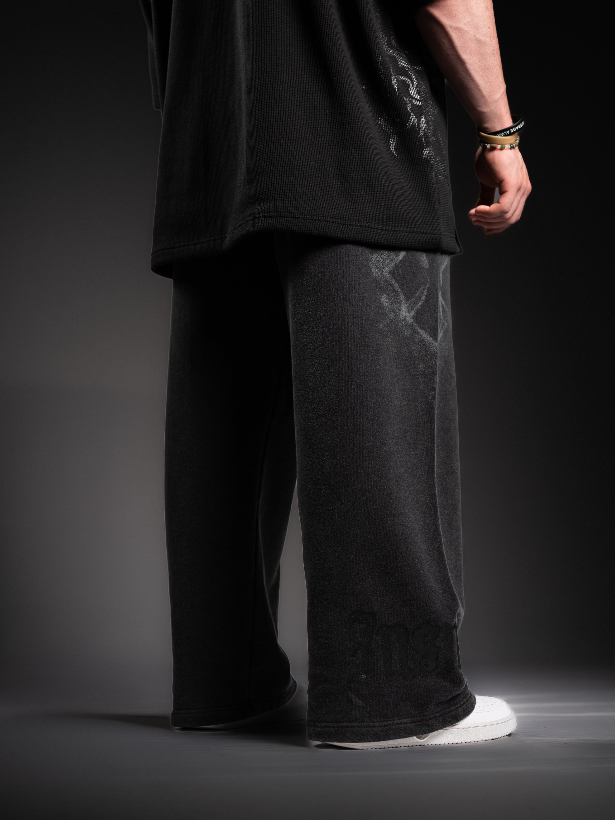Paranorman Wide Leg Sweats Black