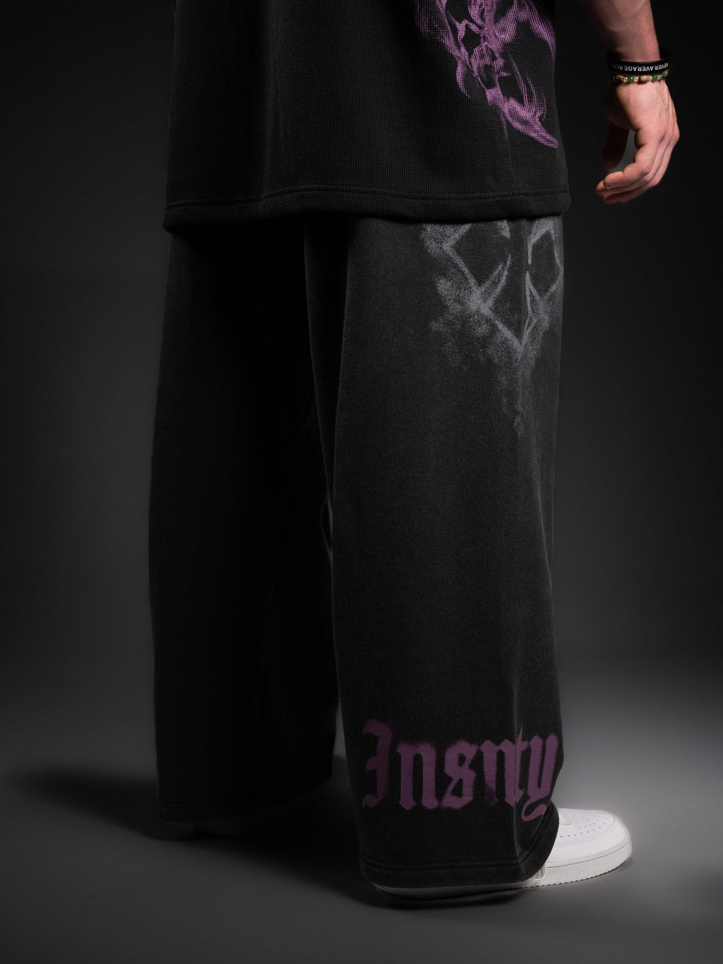 Paranorman Wide Leg Sweats Purple
