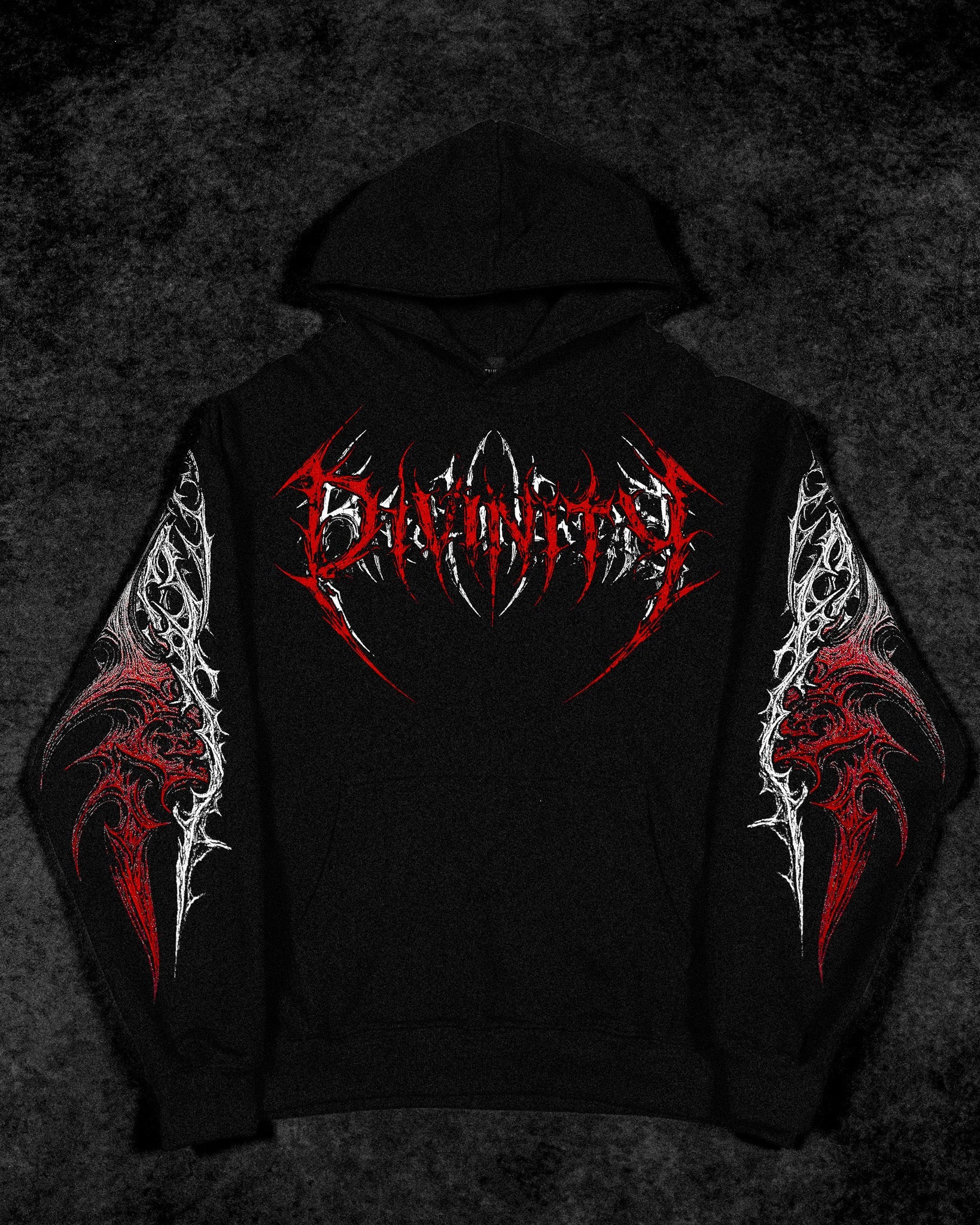 Eclipse Oversized Pullover Hoodie [HEAVENLY RED]
