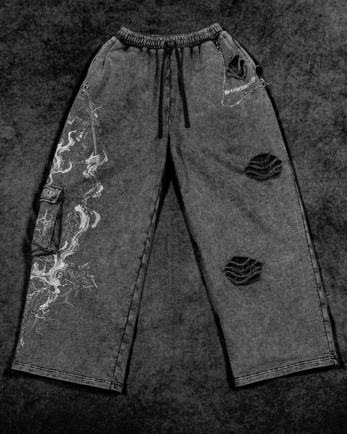 Deathwish Luxury Tarnished Uncuffed Cargos - Vintage ;)