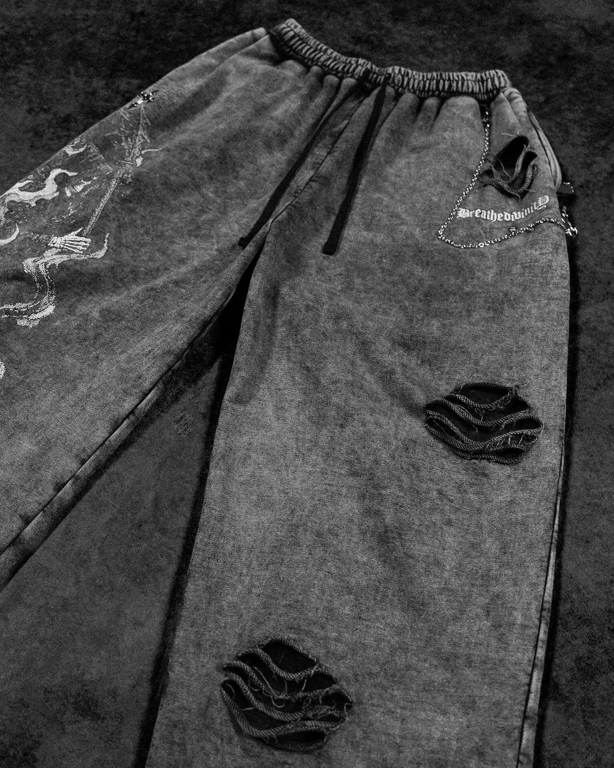 Deathwish Luxury Tarnished Uncuffed Cargos - Vintage ;)