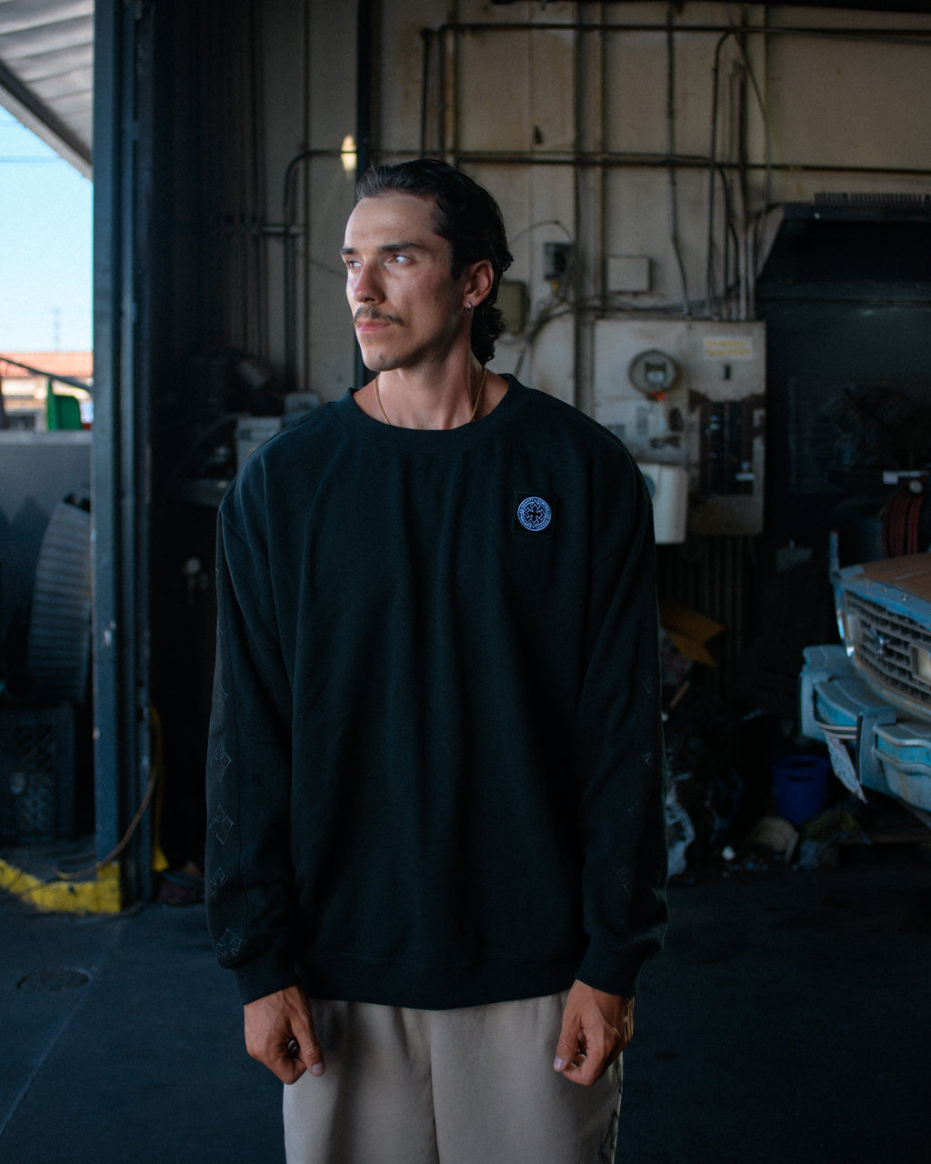 Chopper Crewneck Blackout