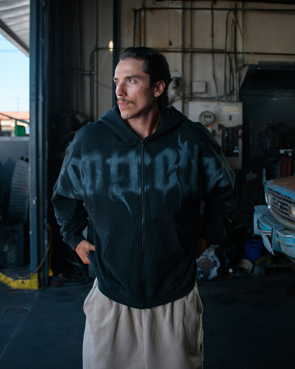 Ghost Zip Up Dusk