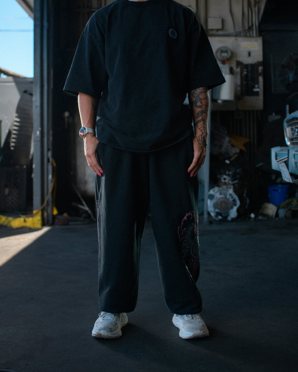 Wing Sweatpants Pink
