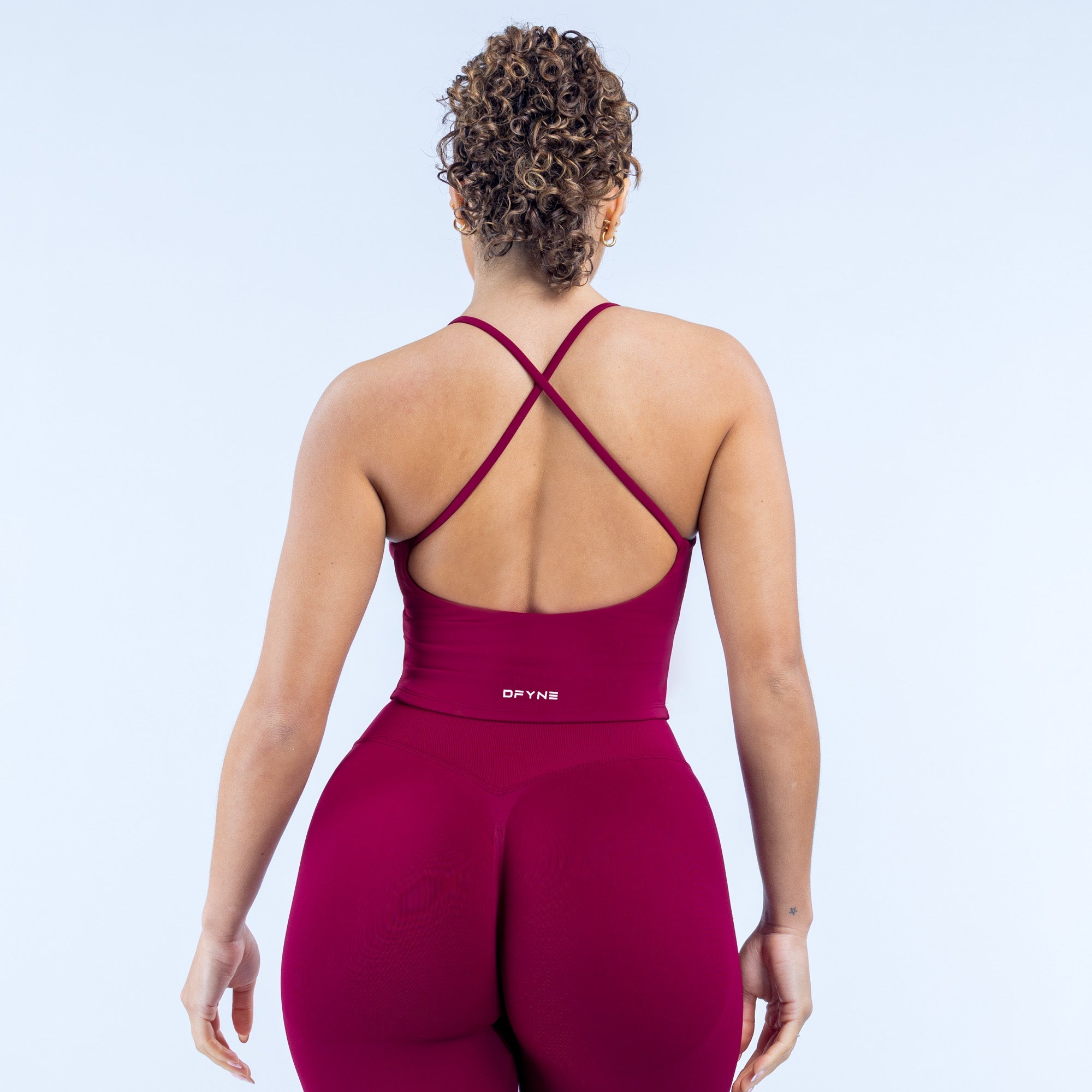 Dynamic Strappy Top Berry