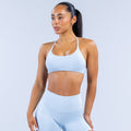 Dynamic Twist Back Bra - Powder Blue ;)