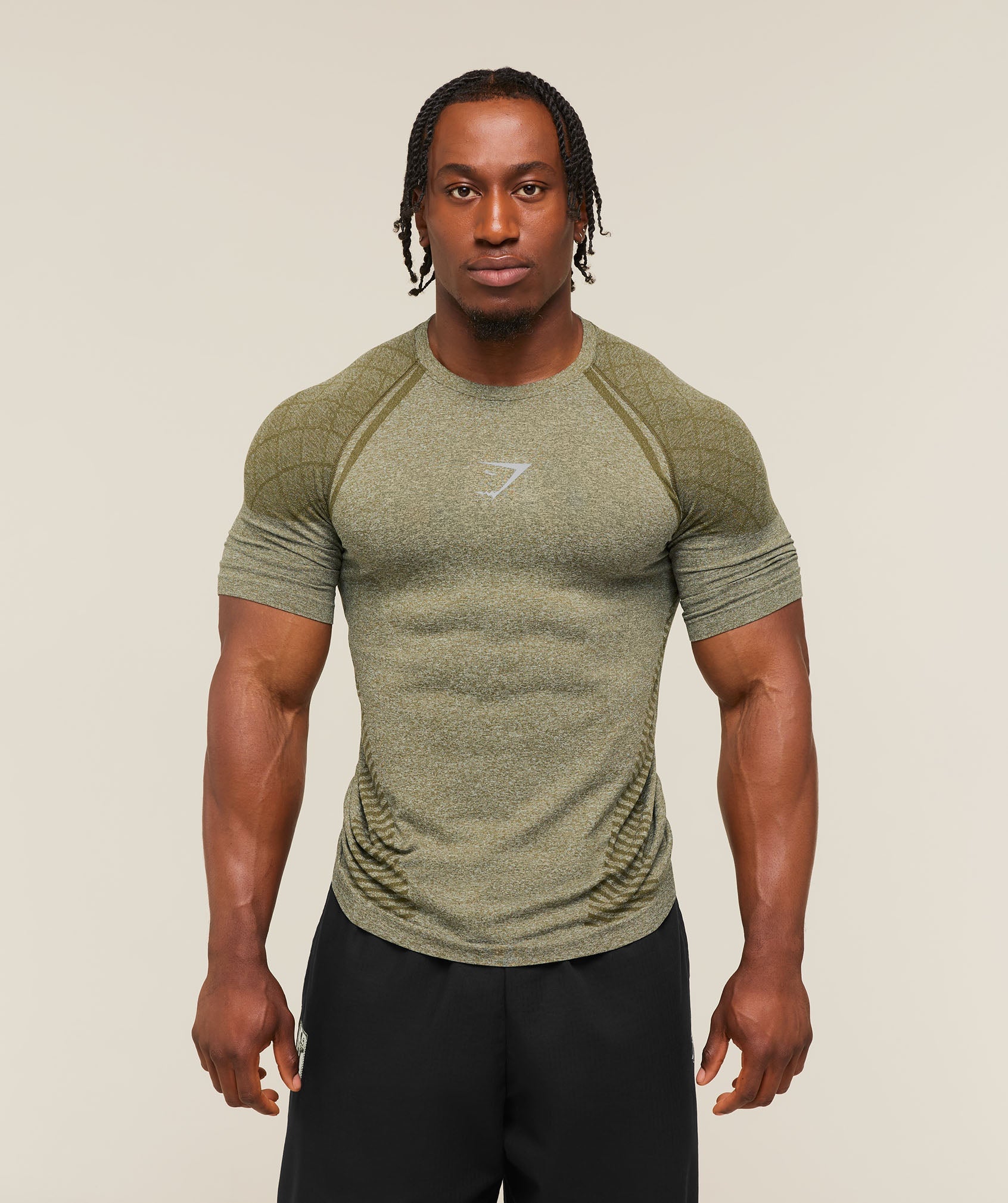 Devant Seamless T-Shirt - Canvas Green ;)