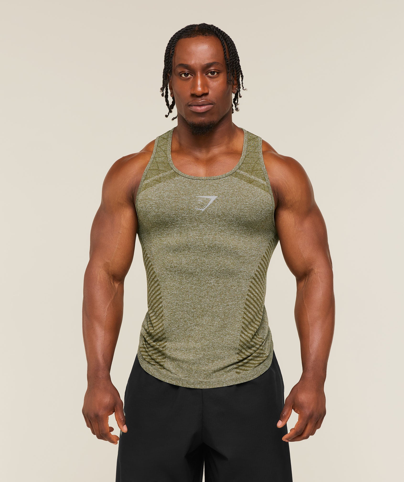 Devant Seamless Tank - Canvas Green ;)