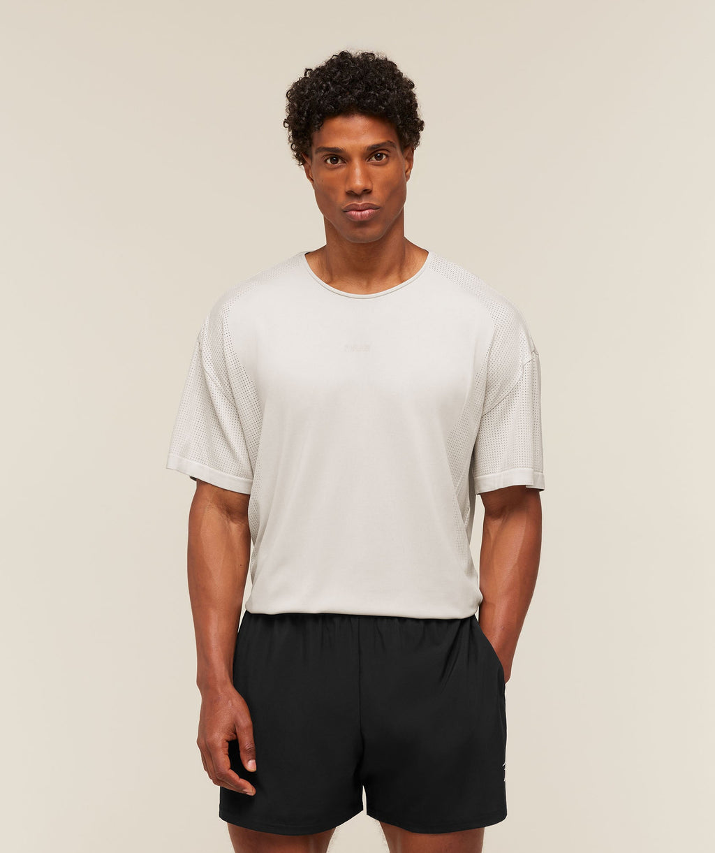 Distance Seamless T-Shirt - Mist Grey