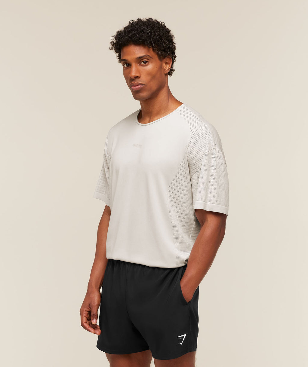 Distance Seamless T-Shirt - Mist Grey