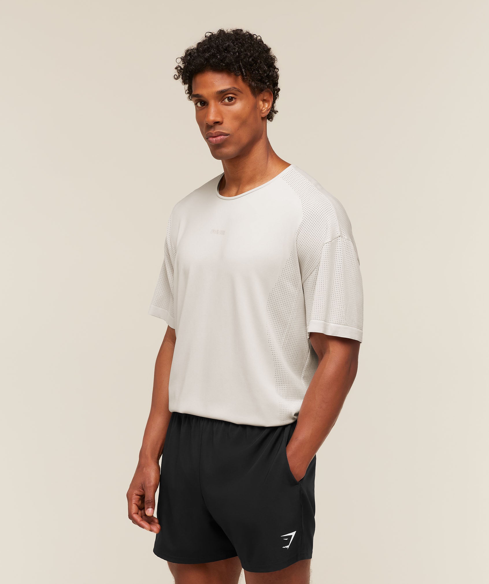 Distance Seamless T-Shirt - Mist Grey