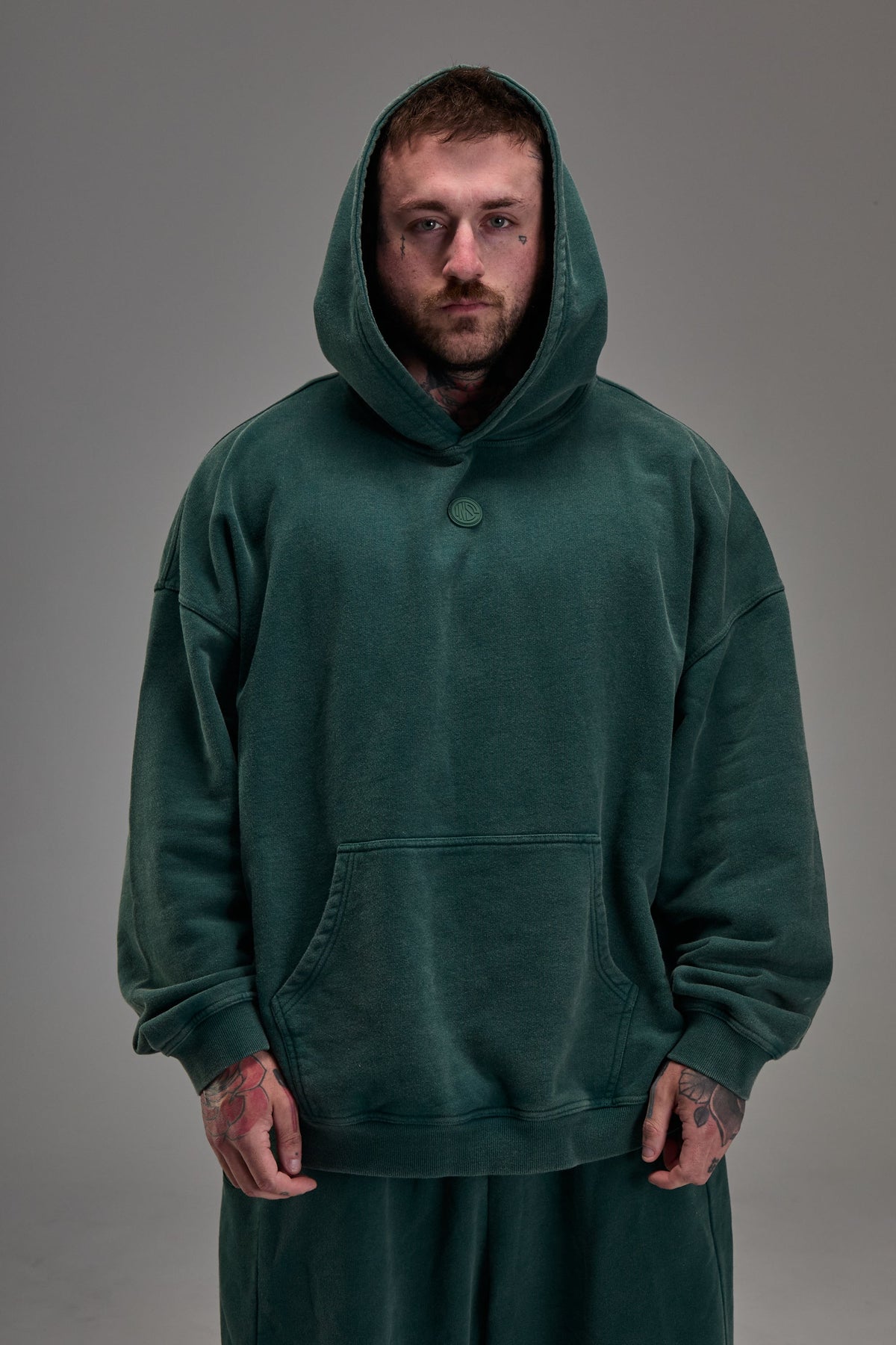 Heavyweight Pullover Forest Green