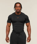 Element Baselayer T-Shirt Black/Nutmeg Orange
