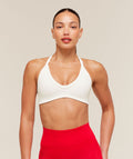 Energise Seamless Sports Bra - Soft White