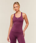 Everyday Racer Back Tank with Shelf - Strength Pink