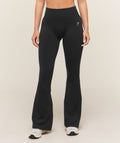 Everyday Seamless Flared Leggings - Black