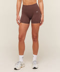 Everyday Seamless Shorts - Espresso Brown