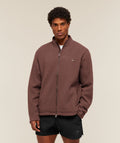 Fleece Zip Through Jacket - Espresso Brown ;)