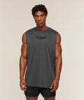 Motion Blur Graphic Tank - Onyx Grey ;)