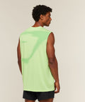 Motion Blur Graphic Tank - Pace Green ;)