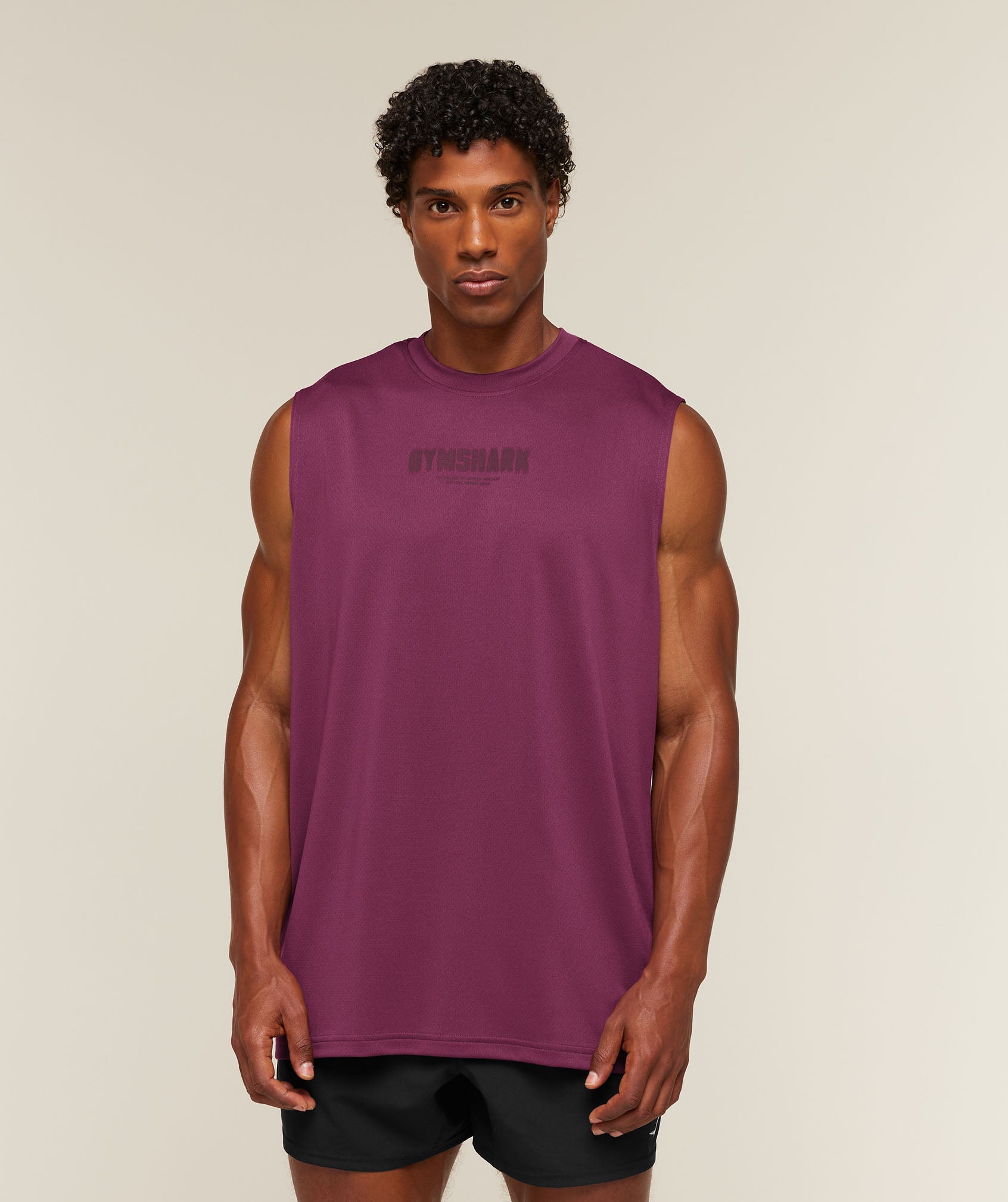 Motion Blur Graphic Tank - Strength Pink ;)