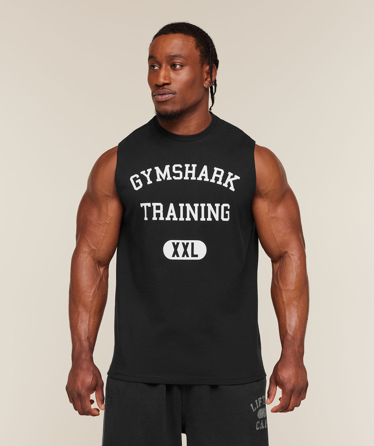 Gymshark Training Graphic Tank - Black