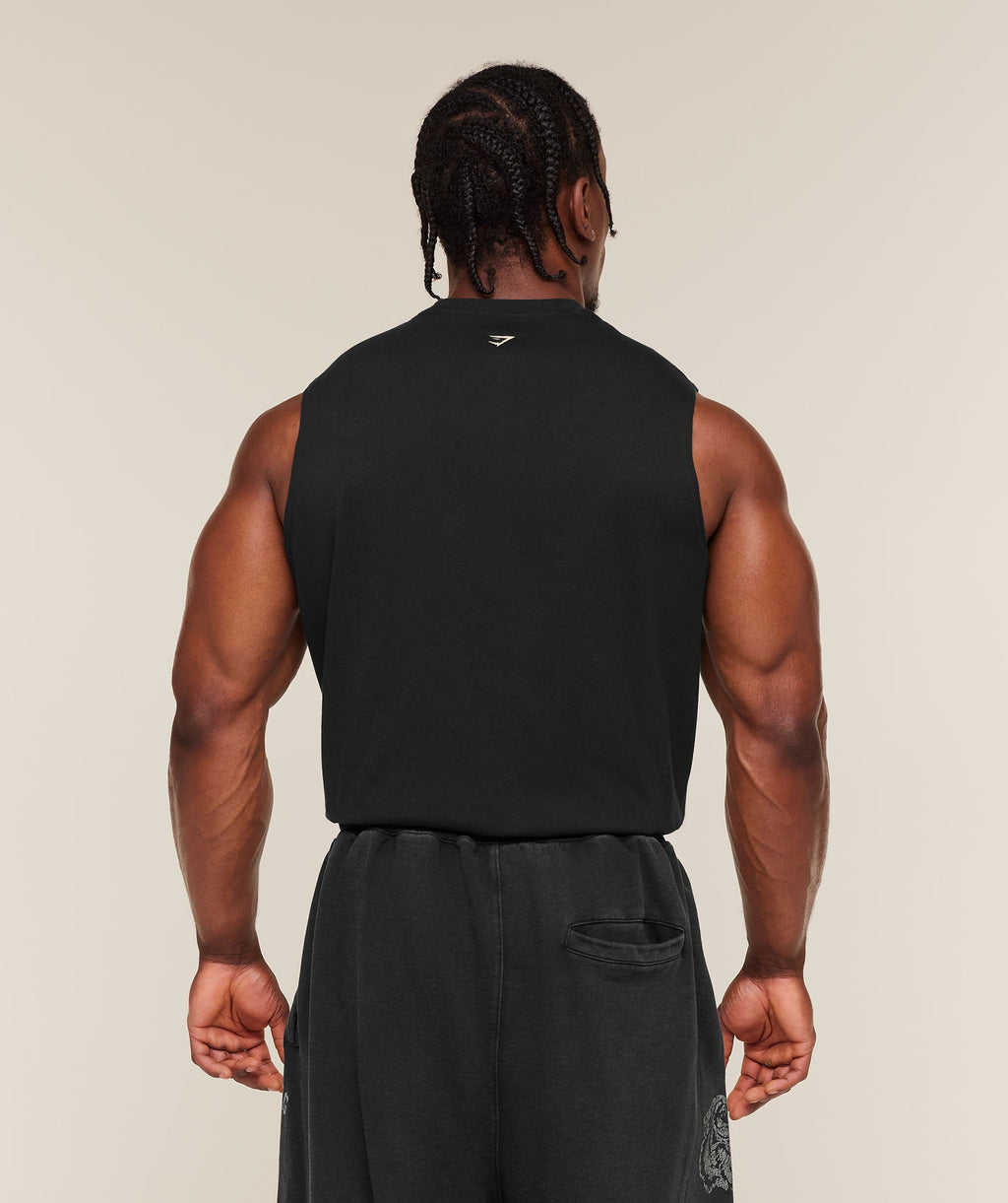 Gymshark Training Graphic Tank Negro