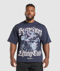 Doberman Graphic T-Shirt - Heavy Blue ;)