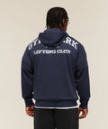 Faded Collegiate Graphic Hoodie - Heavy Blue ;)