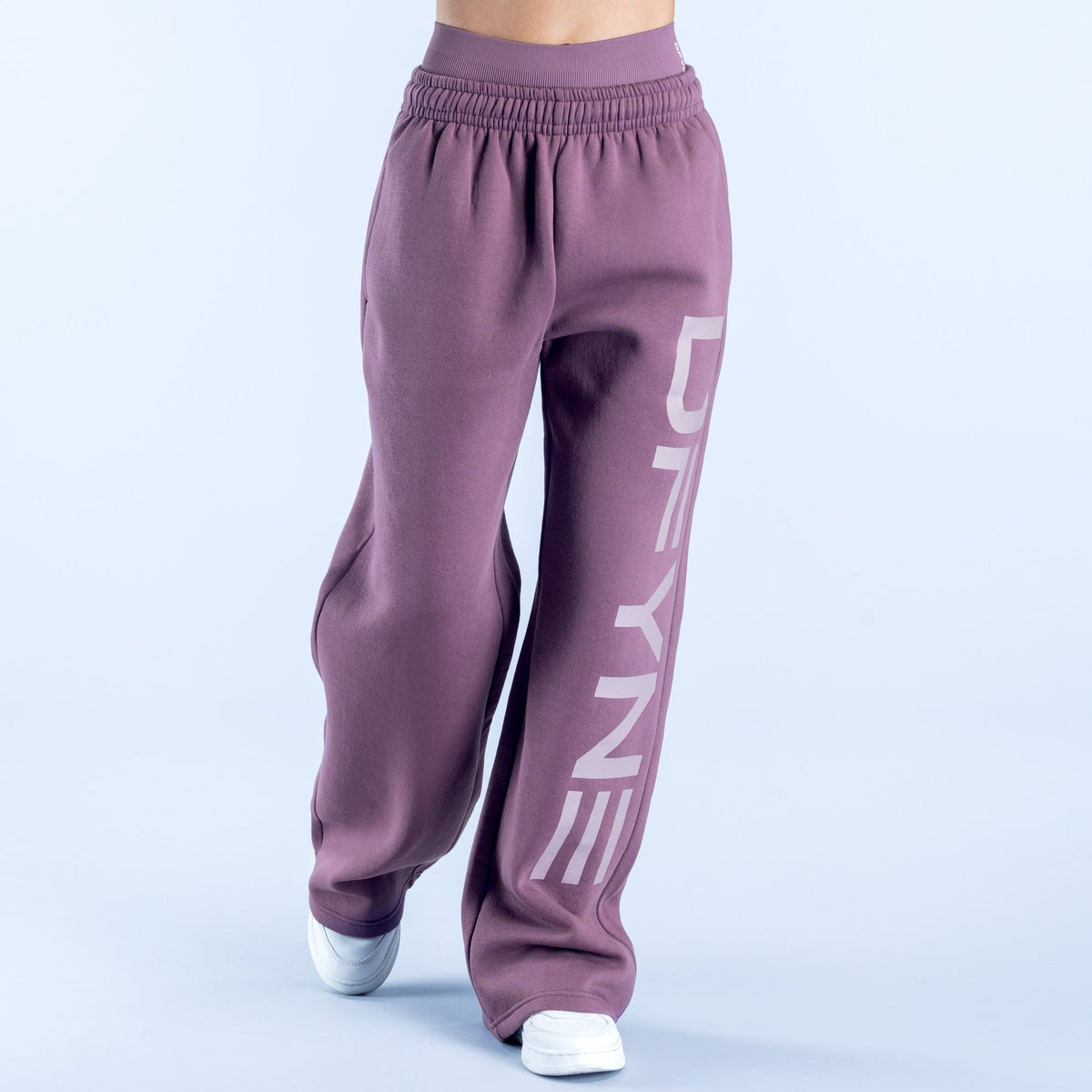 Signature Wide Leg Jogger Grape