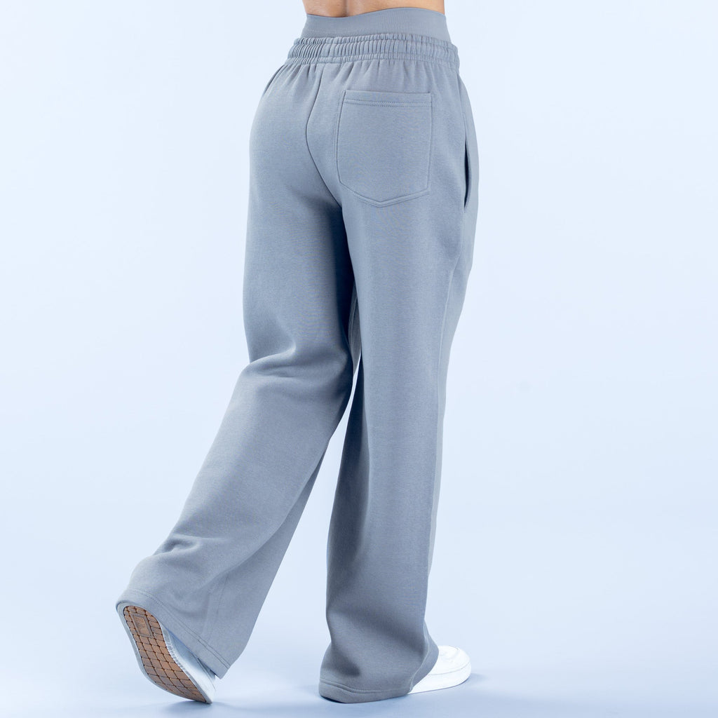 Signature Wide Leg Jogger Graphite