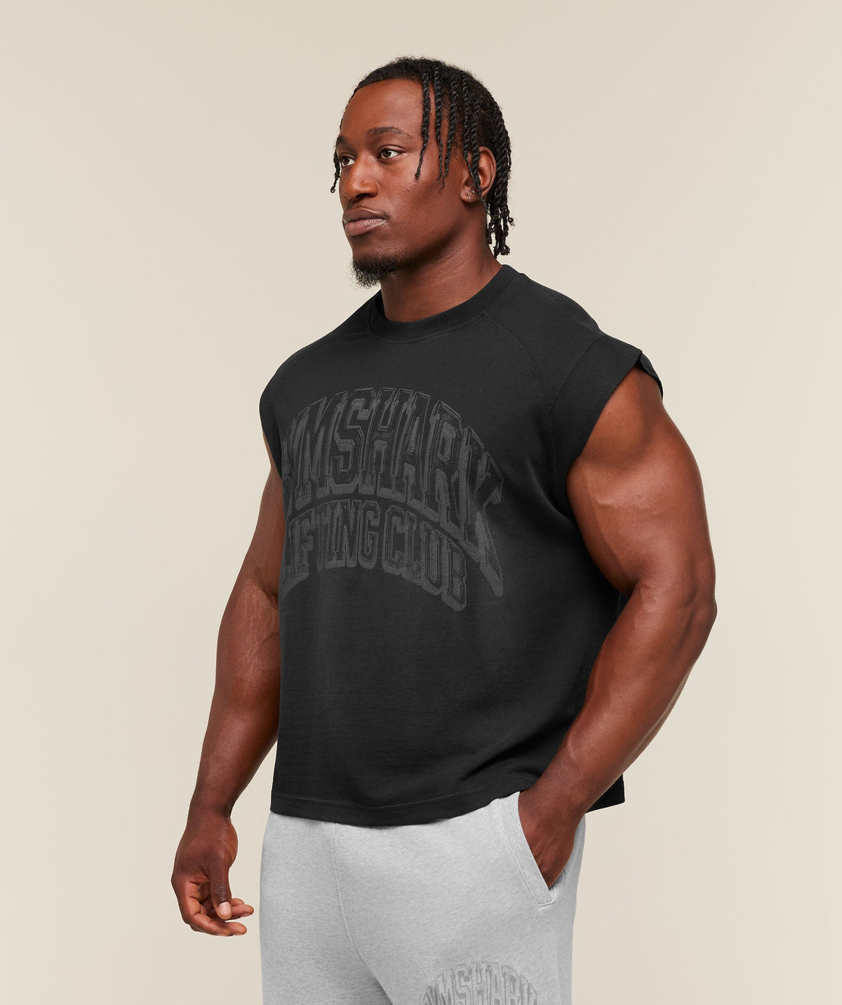 GSLC Cut off Tank - Black/Wash