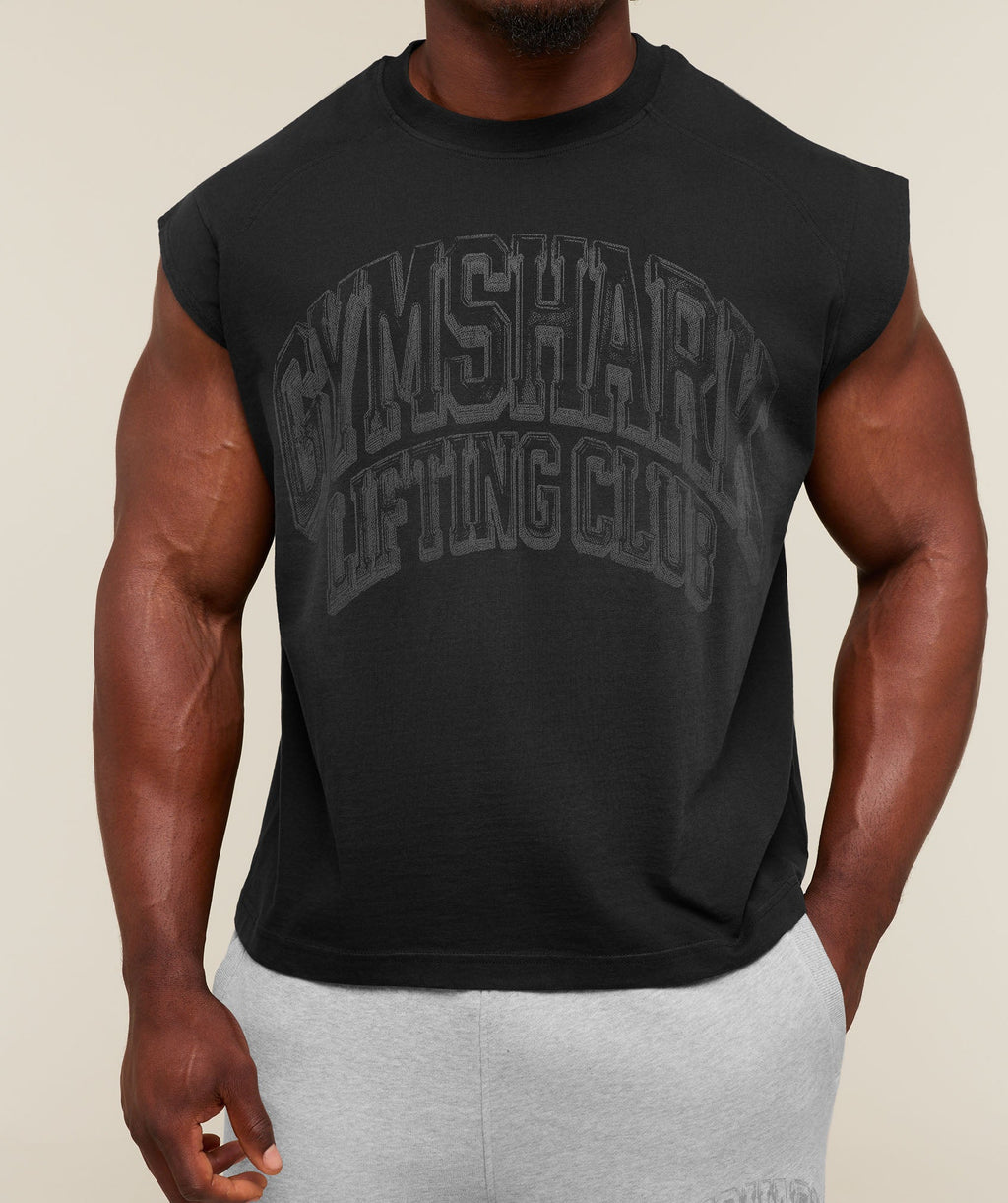 GSLC Cut off Tank - Black/Wash