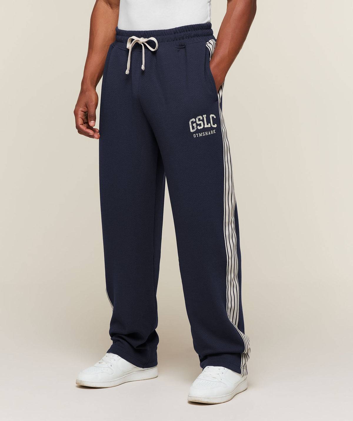 GSLC Taped Straight Leg Track Pants - Heavy Blue ;)