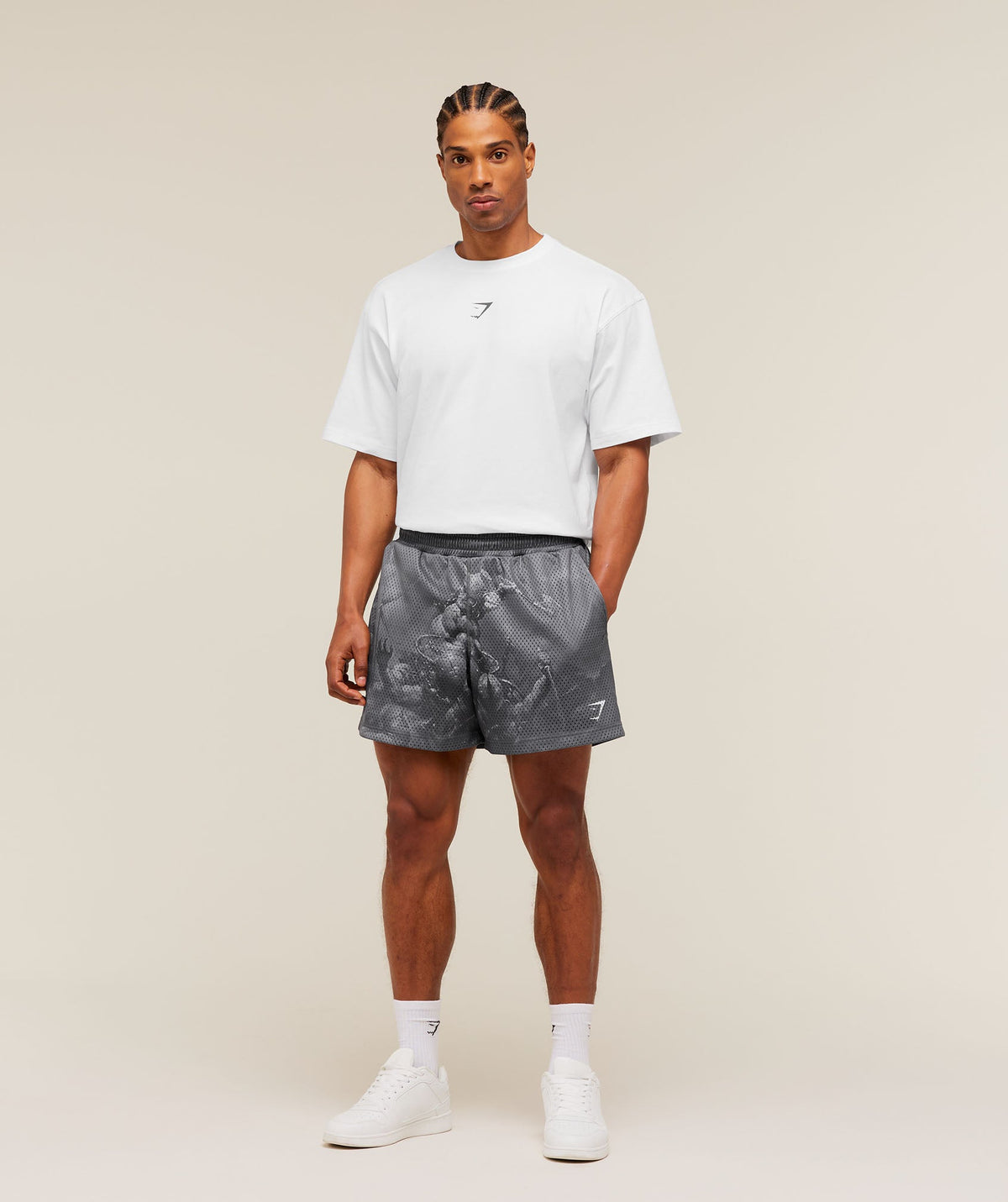 Gymshark x Frazetta Power Shorts - Onyx Grey