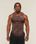 Geo Seamless Tank - Espresso Brown/Black ;)