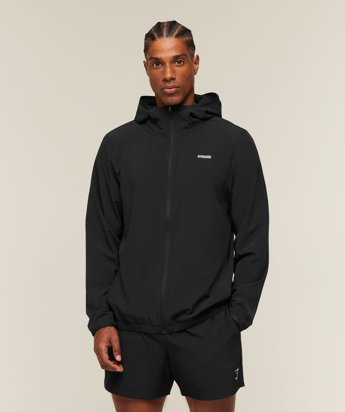 Train Hooded Track Jacket - Black ;)